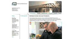 Desktop Screenshot of moos-bauing.ch